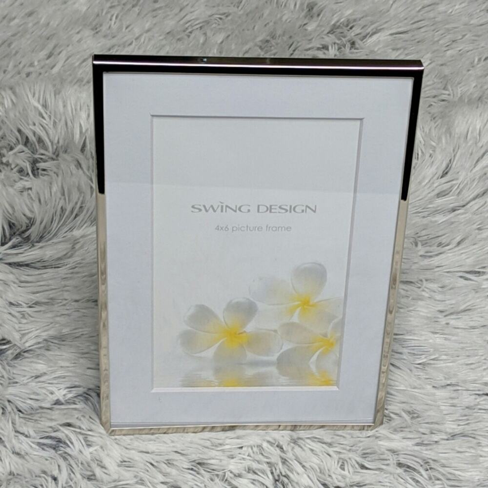 Swing Design Essex Silver Picture Frame - NIB